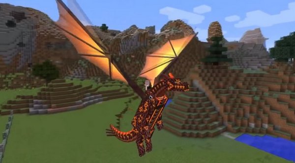 Dragon Mounts Addon For Minecraft Pe 1 17 30