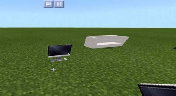 Computer and Couch in Minecraft PE
