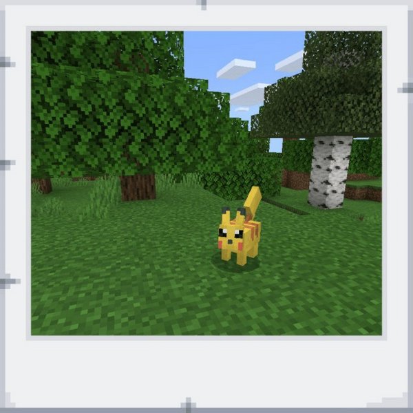 Pokemon Pikachu Eevee Addon For Minecraft Pe 1 16 40