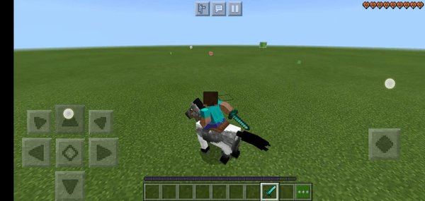 New Player Animation addon for Minecraft PE 
