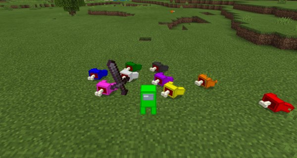 Among Us Addon For Minecraft Pe 1 16 210