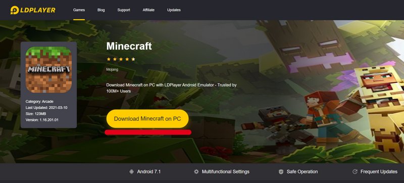 Download Minecraft Windows 10 Edition